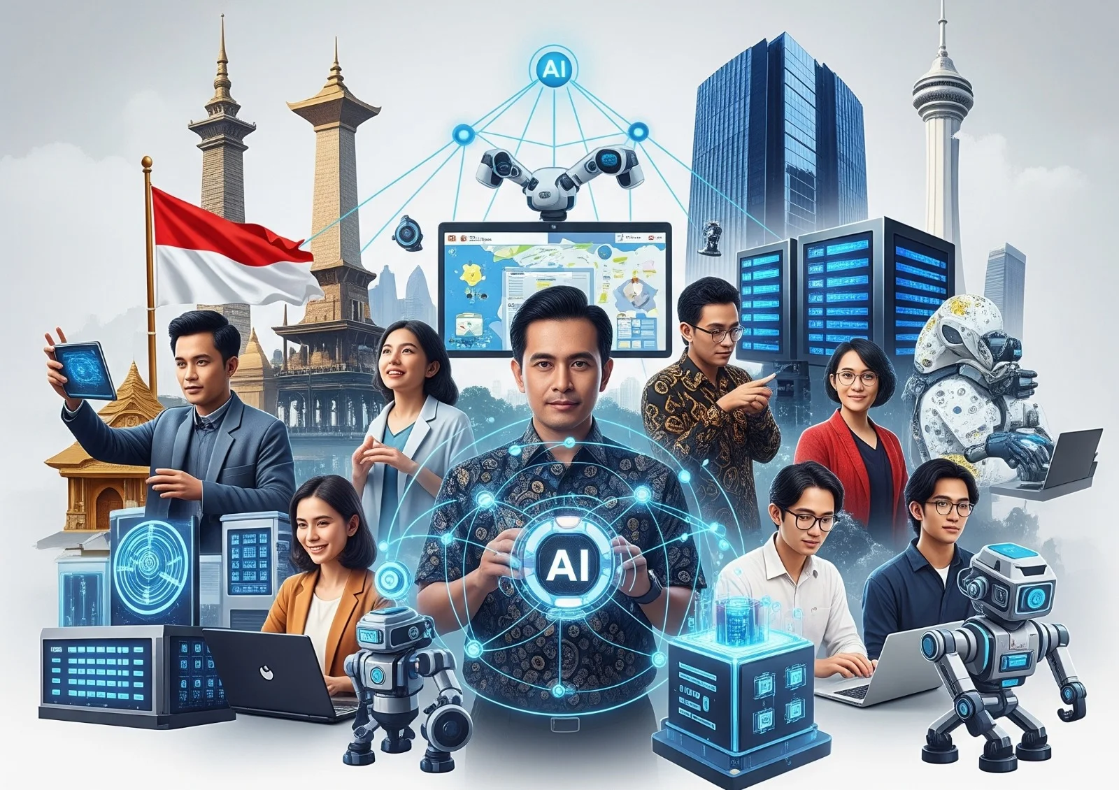 Artificial Intelligence Indonesia 2025: Transformasi Publik, Bisnis, Pendidikan, dan Etika Digital